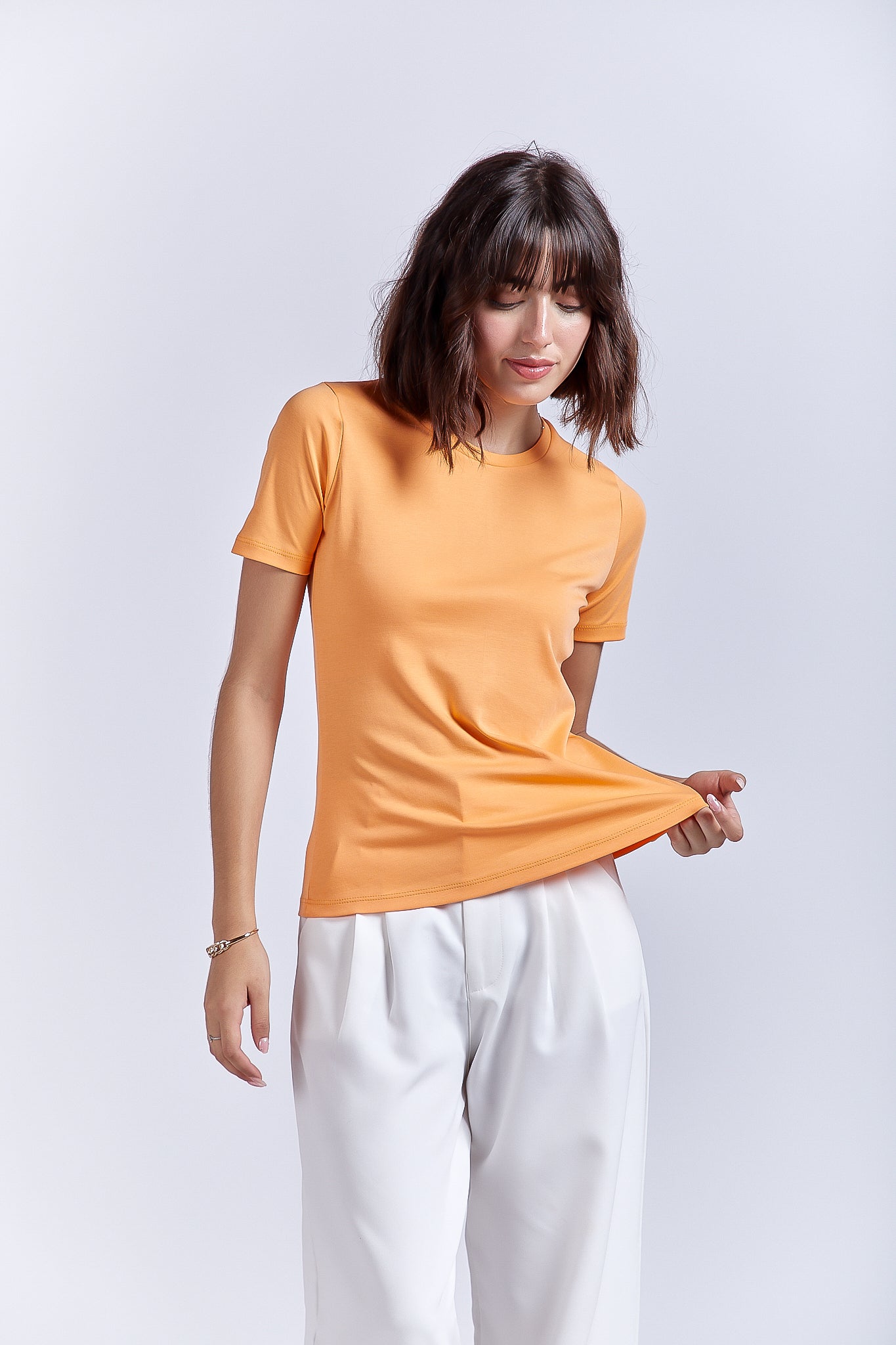 Camiseta orange - Pima bebe