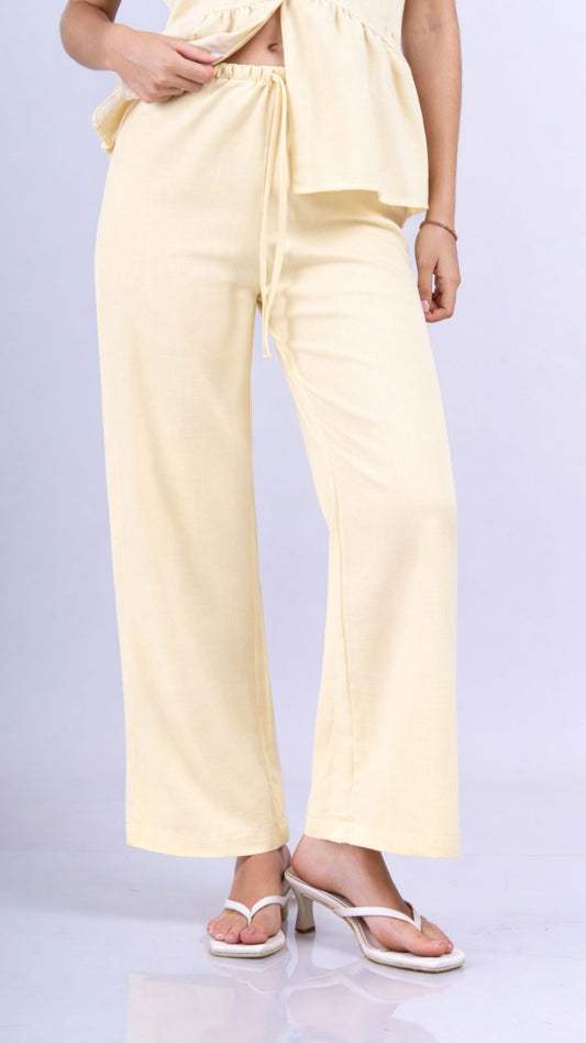 Preventa Pantalon Savanna l Amarillo Pastel