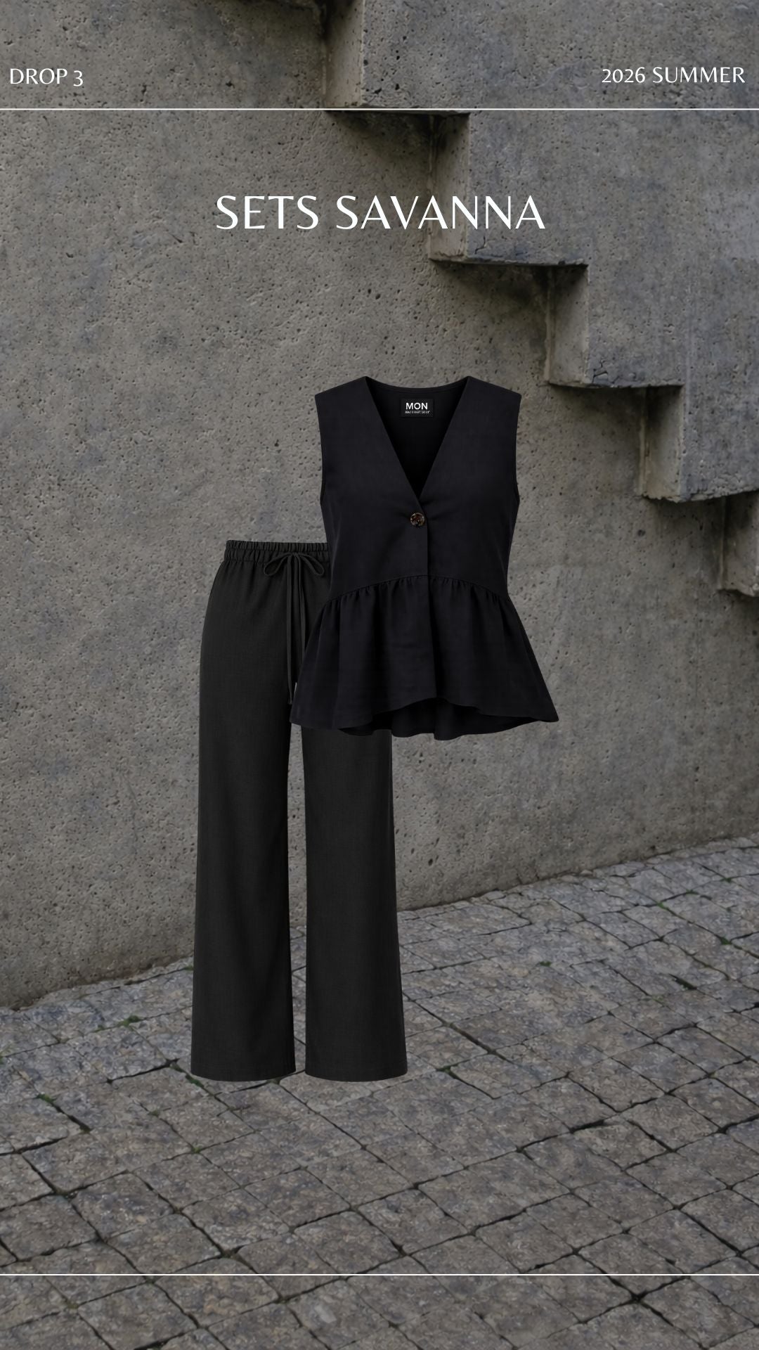 Preventa Set Savanna Negro