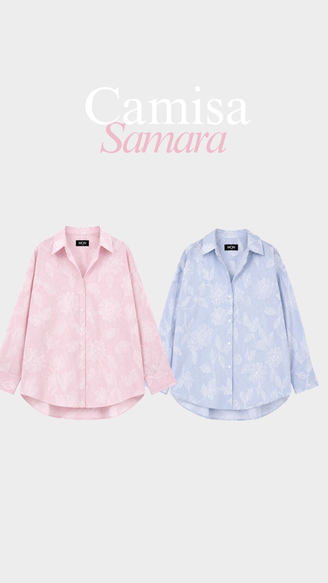 Camisa Amarena 100% algodón