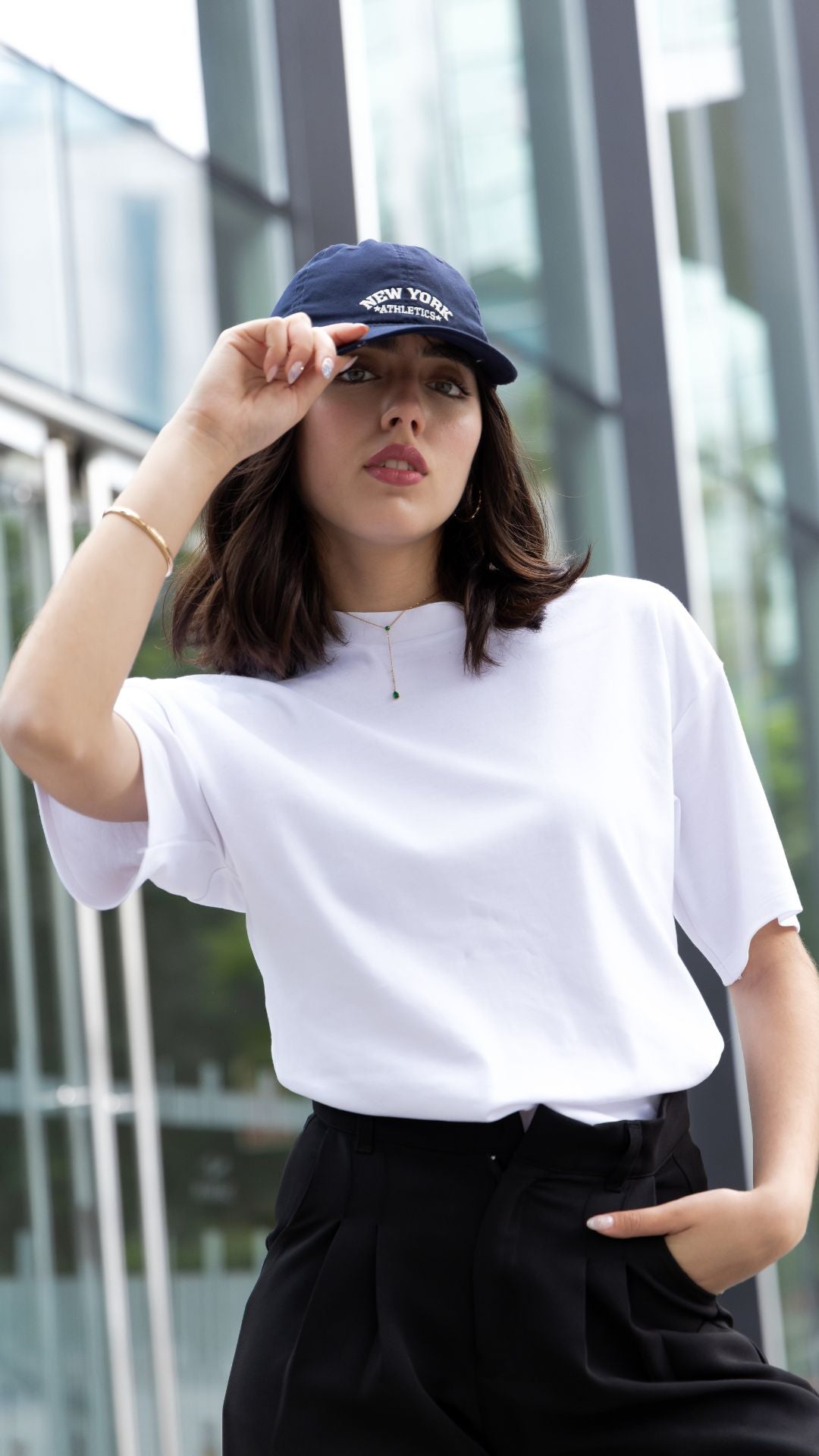 Preventa Camiseta Semi Oversize Blanco- Pima cotton