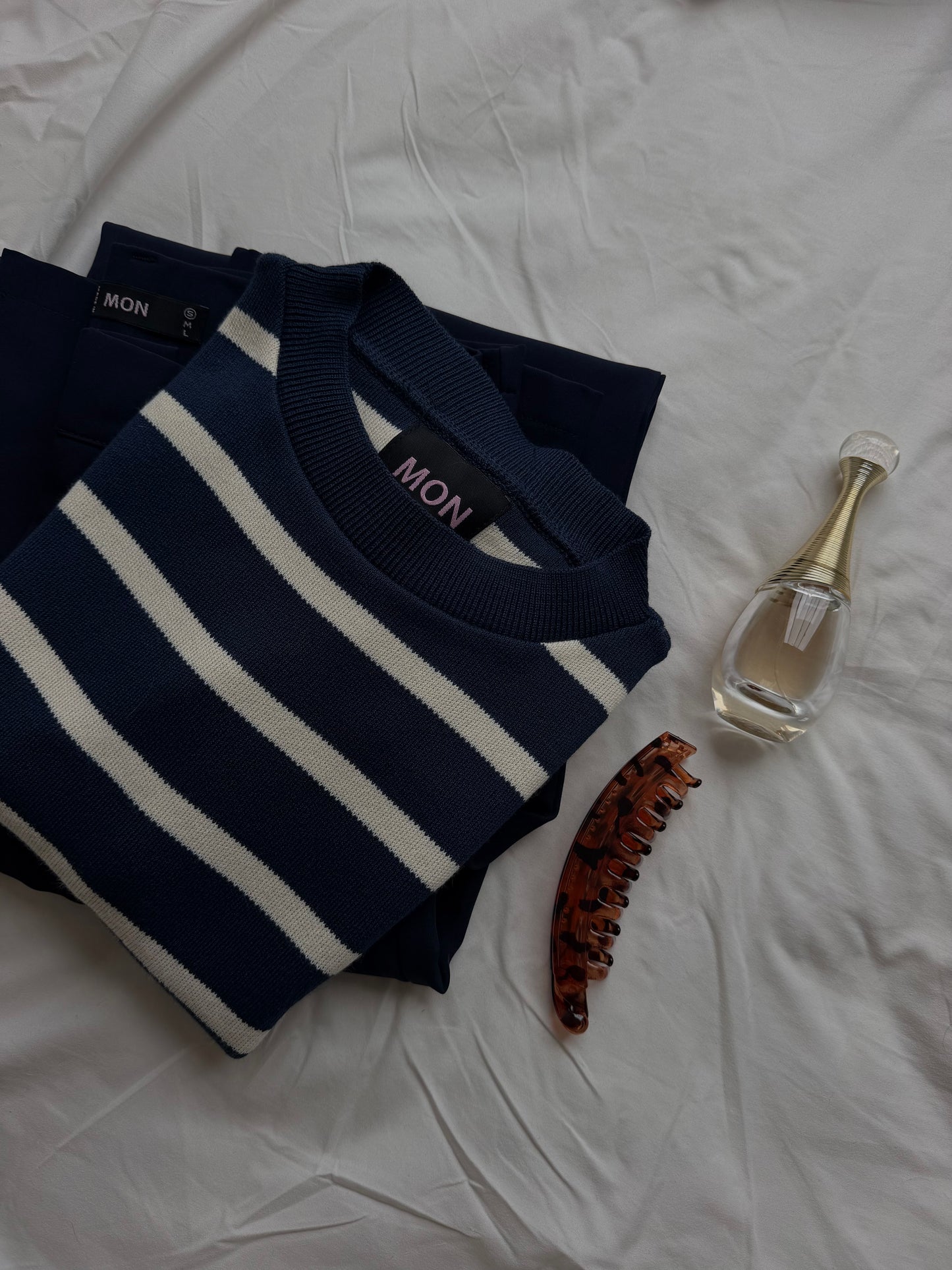Sweater Tejido Clasico a Rayas