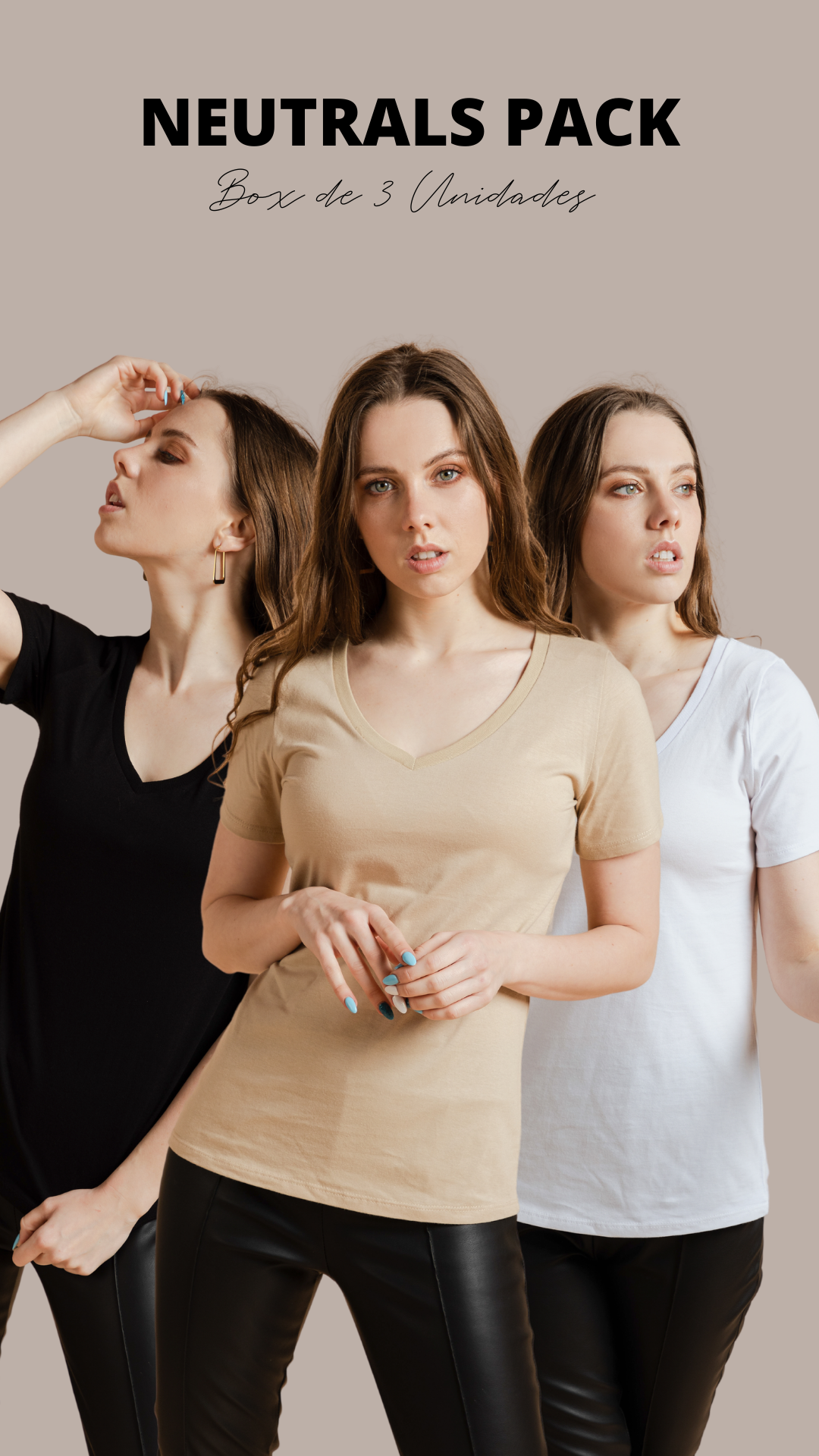 Preventa Pack Neutrals l Algodón Pima