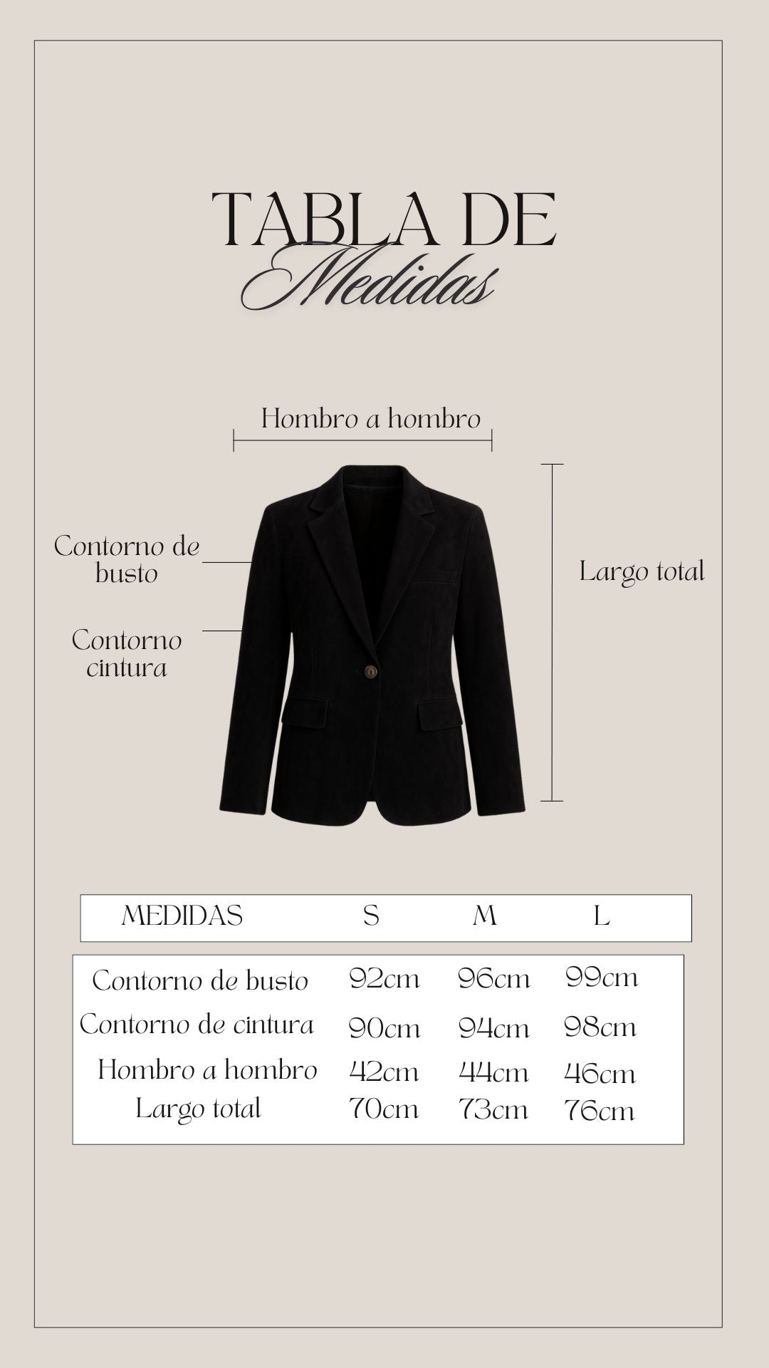 Blazer Classy Suede - Terracota