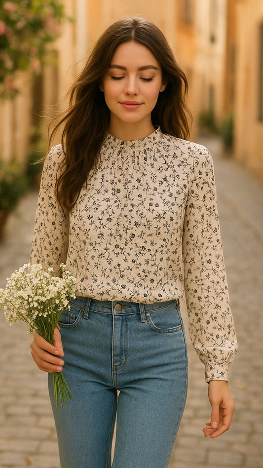 Blusa Lorreine Floreado