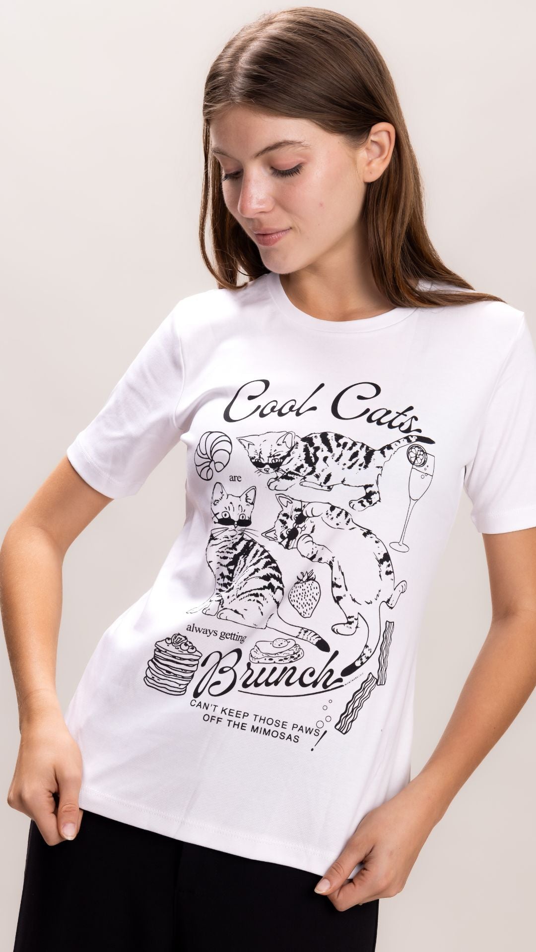 Camiseta pima - Cool cats