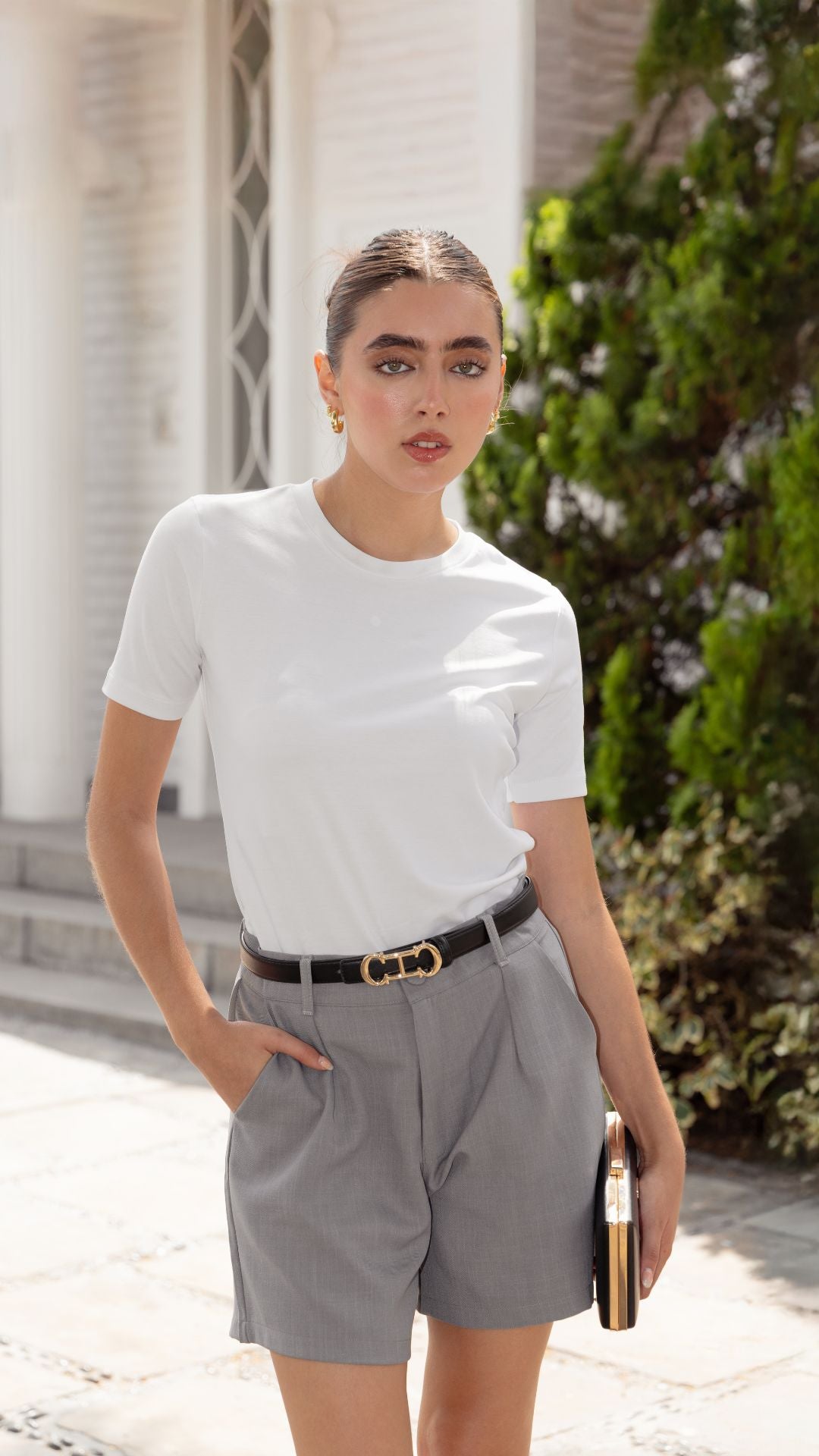 Camiseta Clásica Blanca - Pima