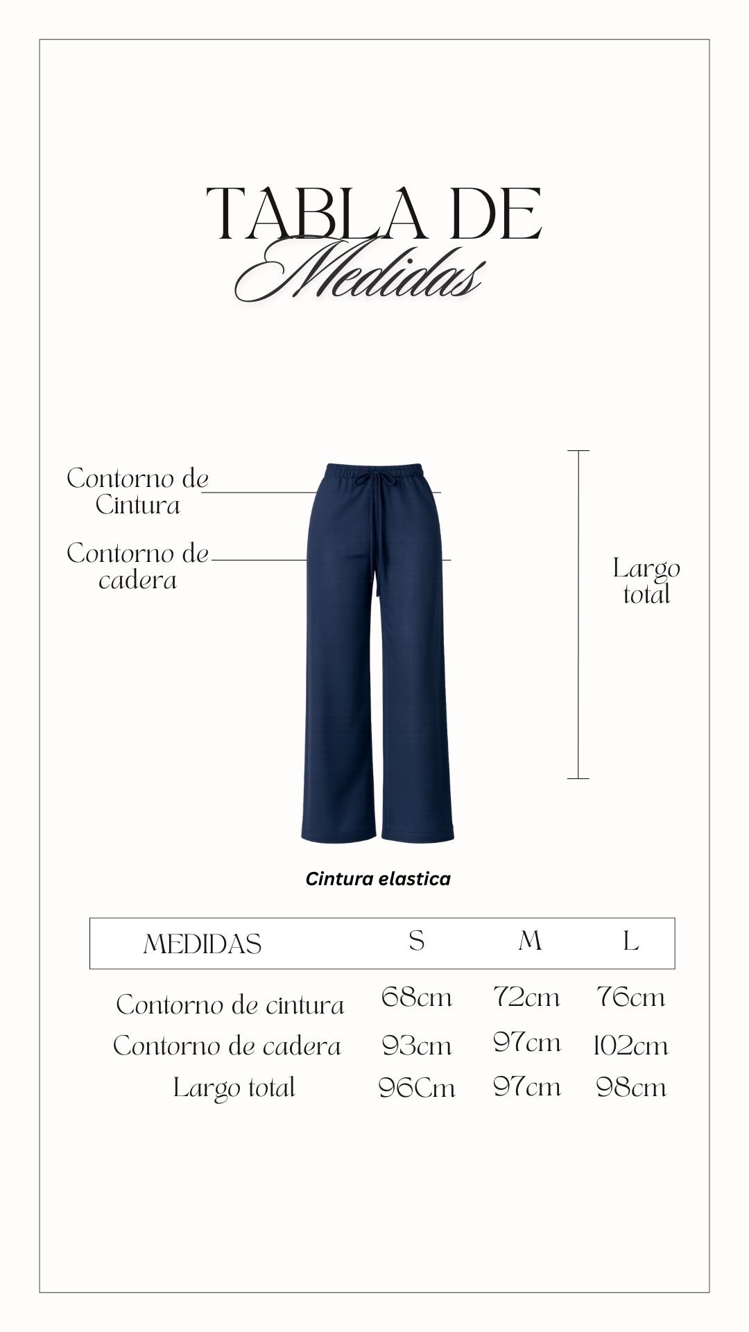 Preventa Pantalon Savanna l Azul Marino